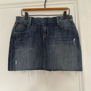 Denim Mini Skirt